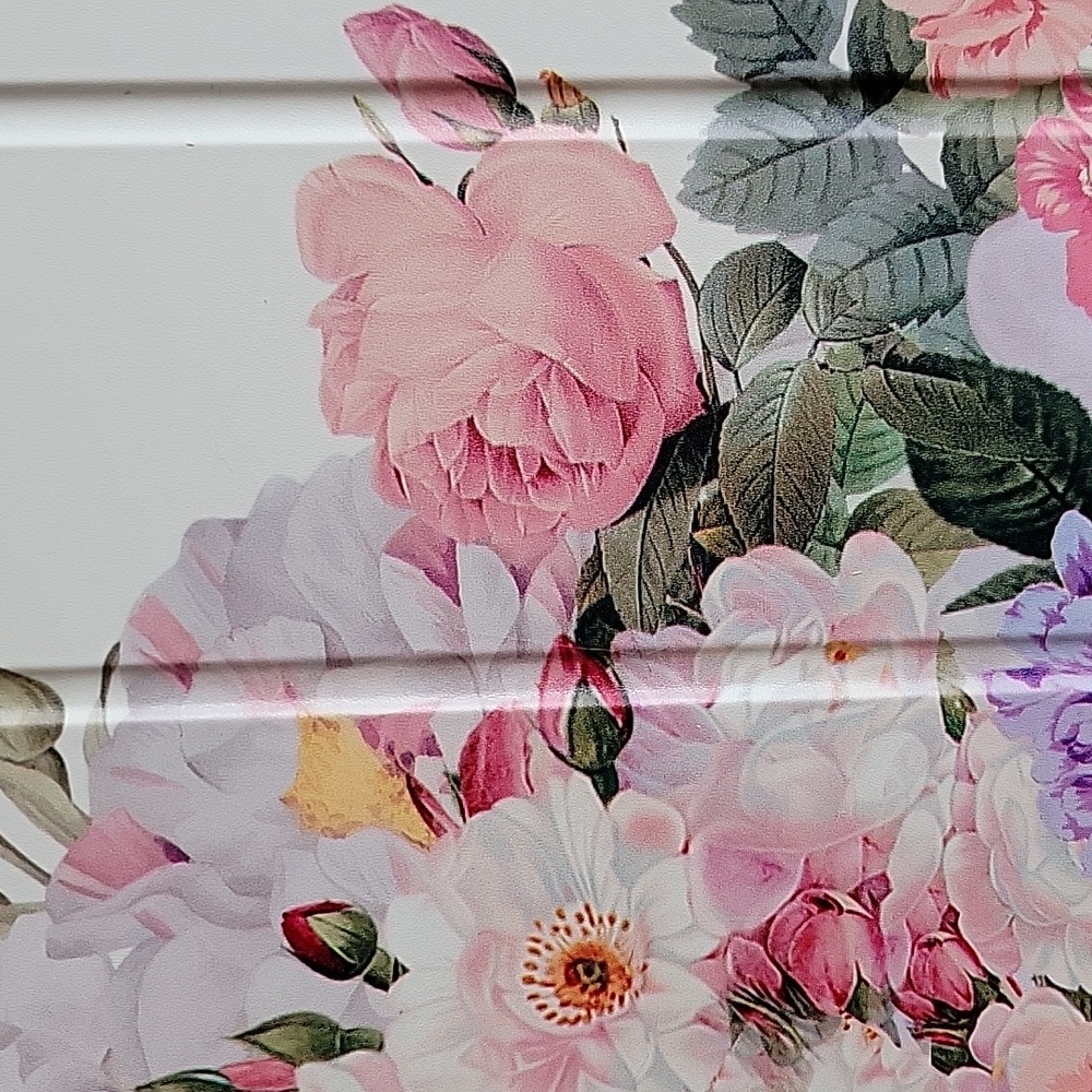 Cottage Chic Core Tablet Cover Floral Roses 10x7 - Picture 6 of 7